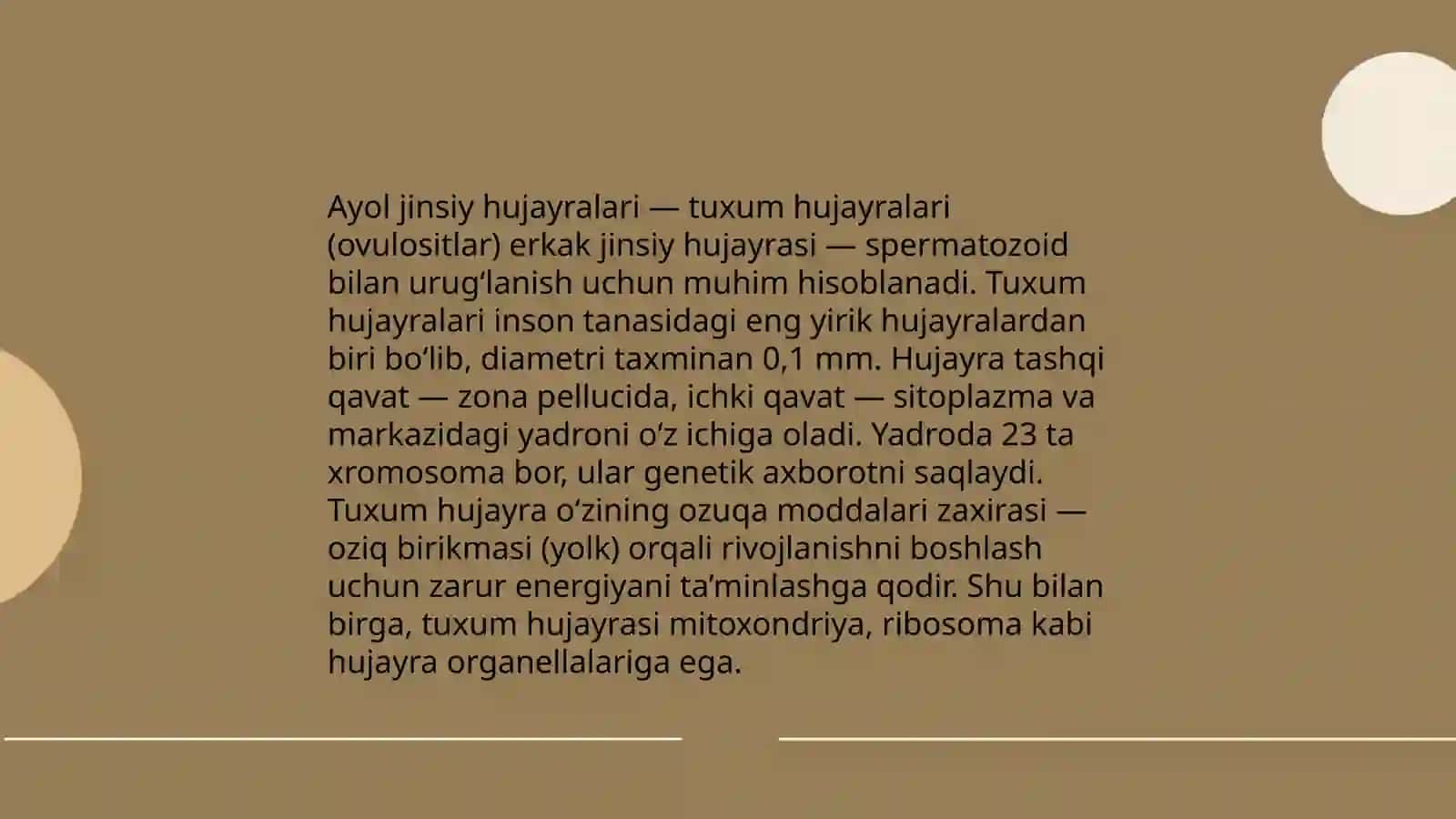 Gistalogiya Sitologiya fanidan Jinsiy azolar tizimi 4