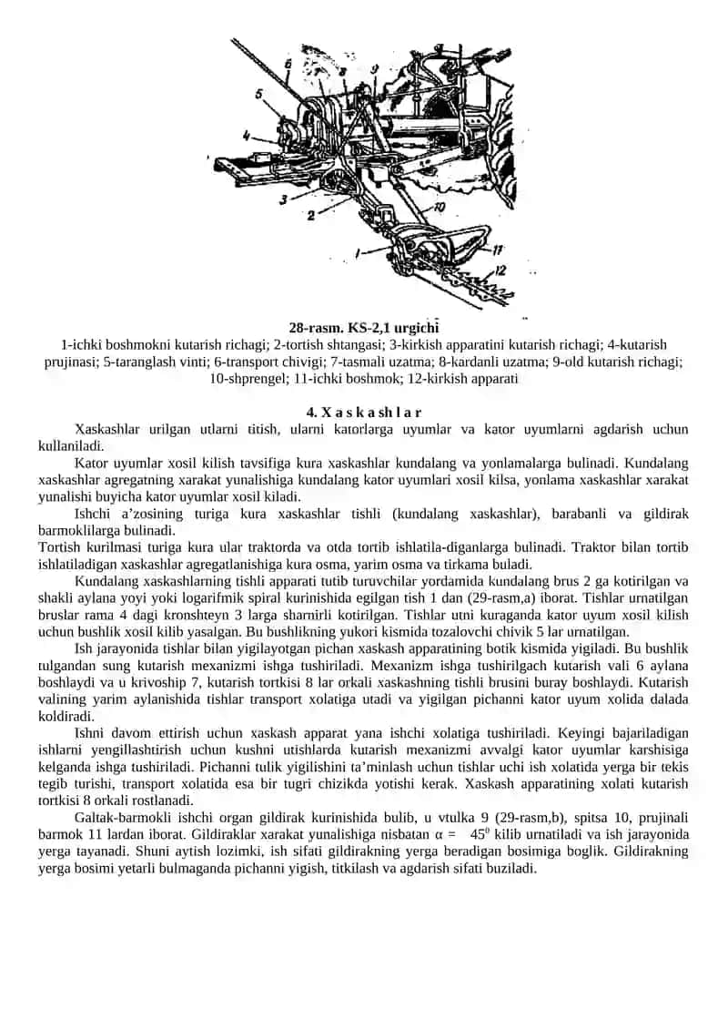YeM-XAShAK TAYYoRLASh MAShINALARI 4