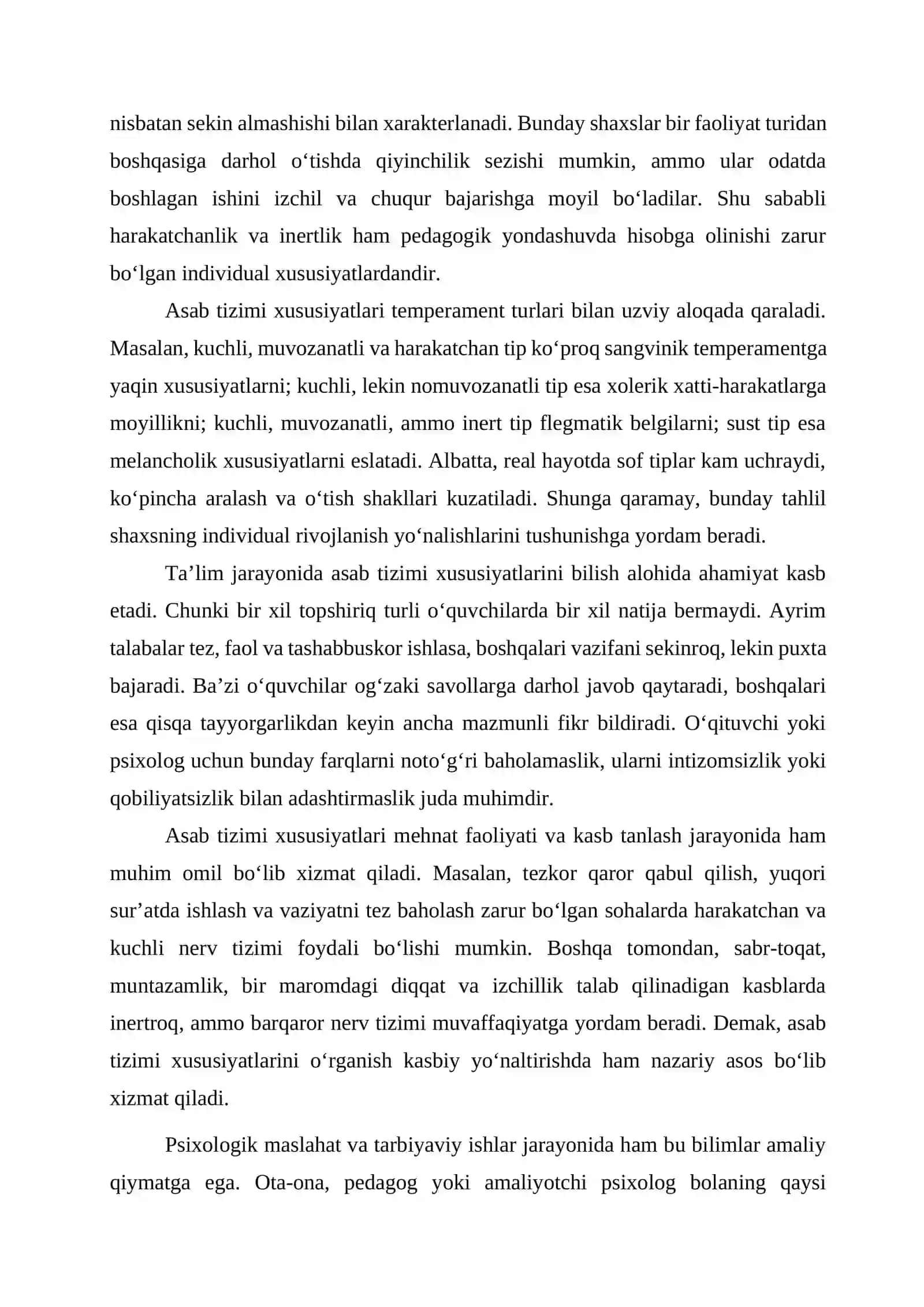 Asab tizimi xususiyatini o‘rganish (Vyatkin bo‘yicha) 4