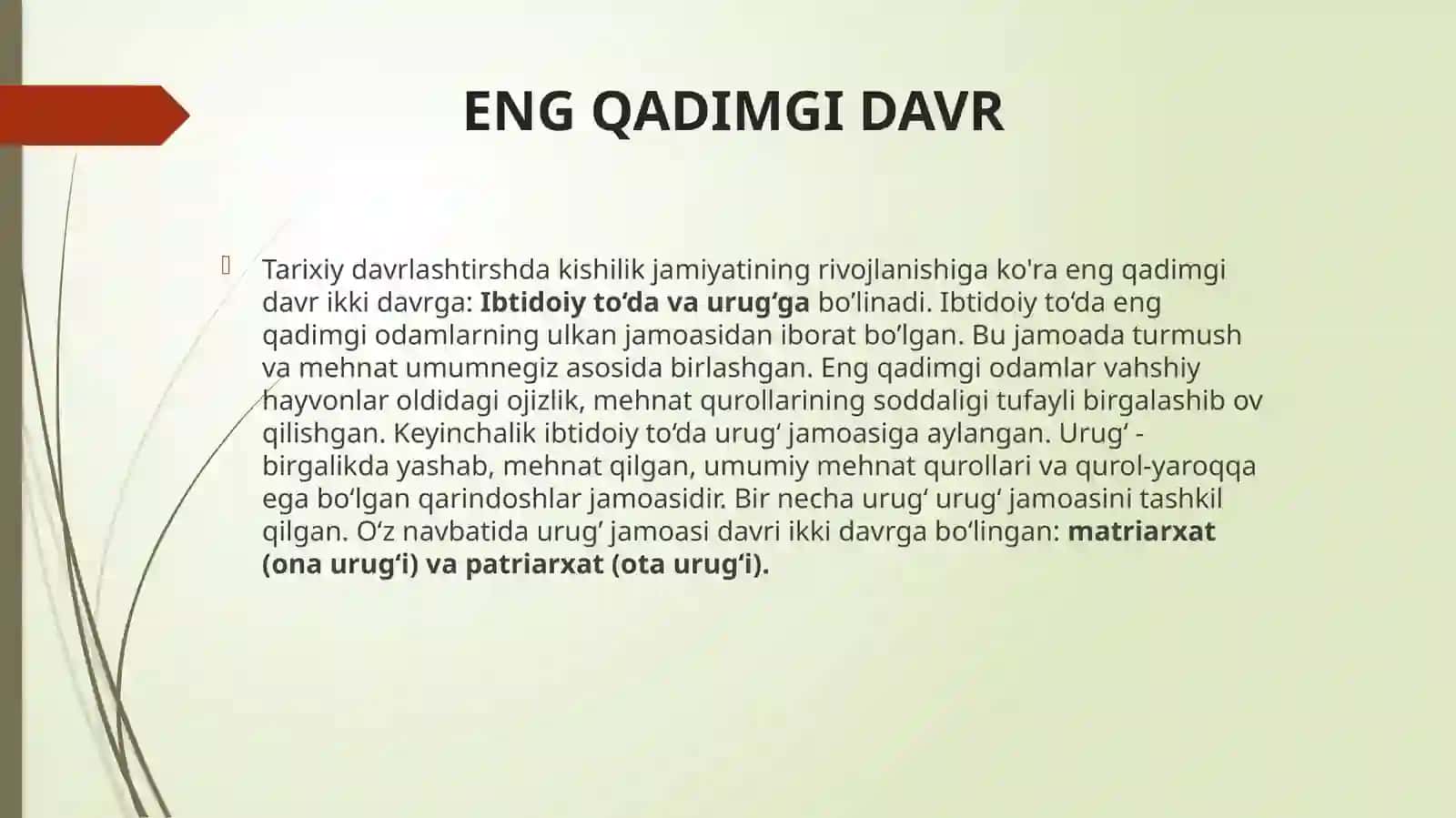 Jahon xalqlari Paleolit,ezolit,neolit davrlarida 4
