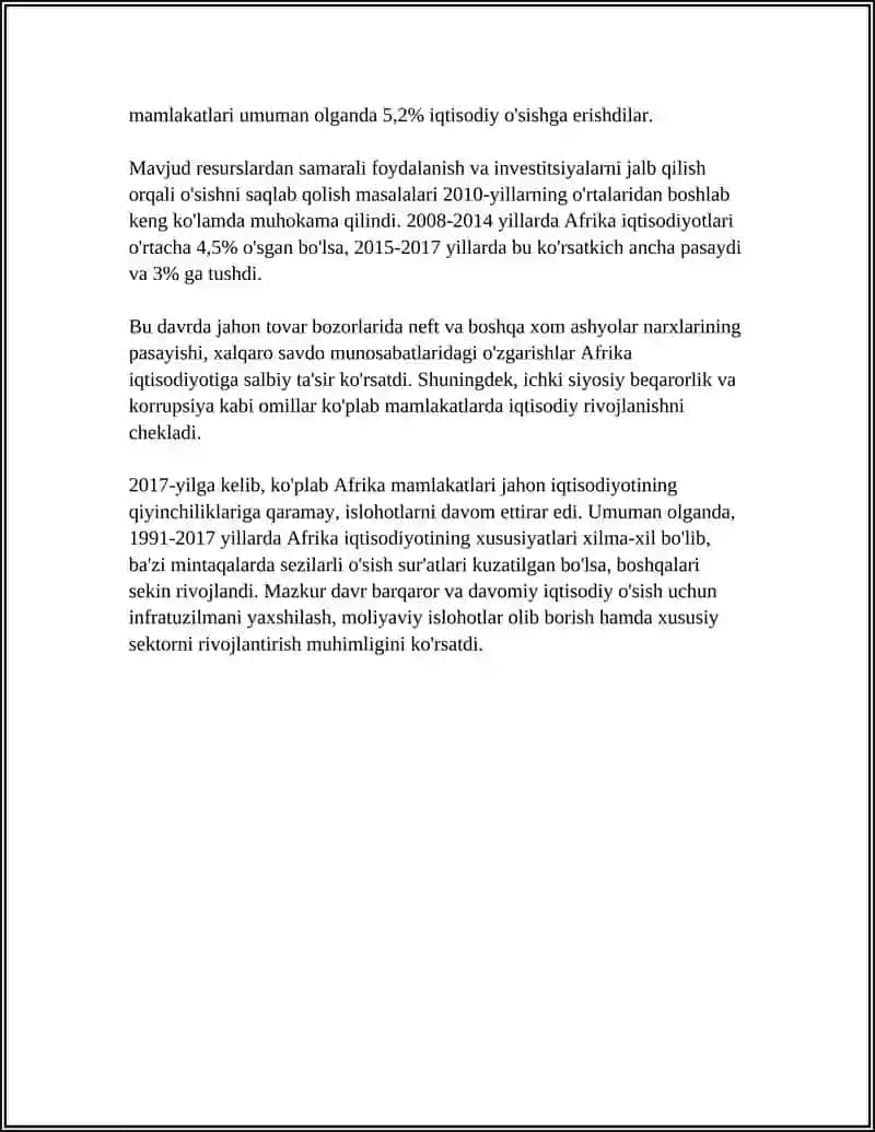 1991-2017-YILLARDA AFRIKA MAMLAKATLARI 4