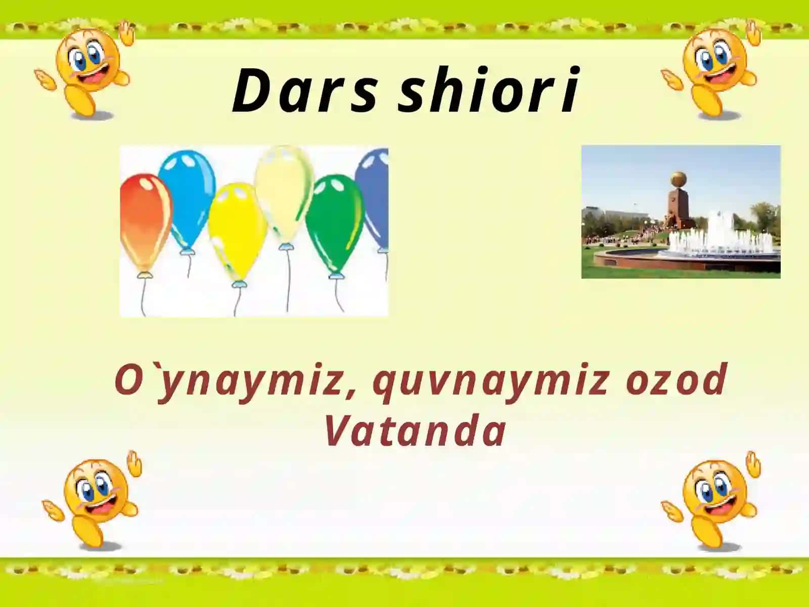 1  soatlik ochiq dars Vv 4