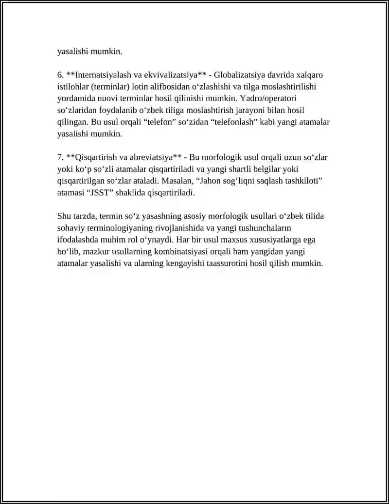 SOHAVIY TERMINLARNING YOSALISHI 4