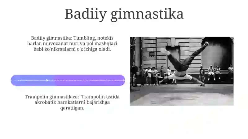 Gimnastikaning turlari 4