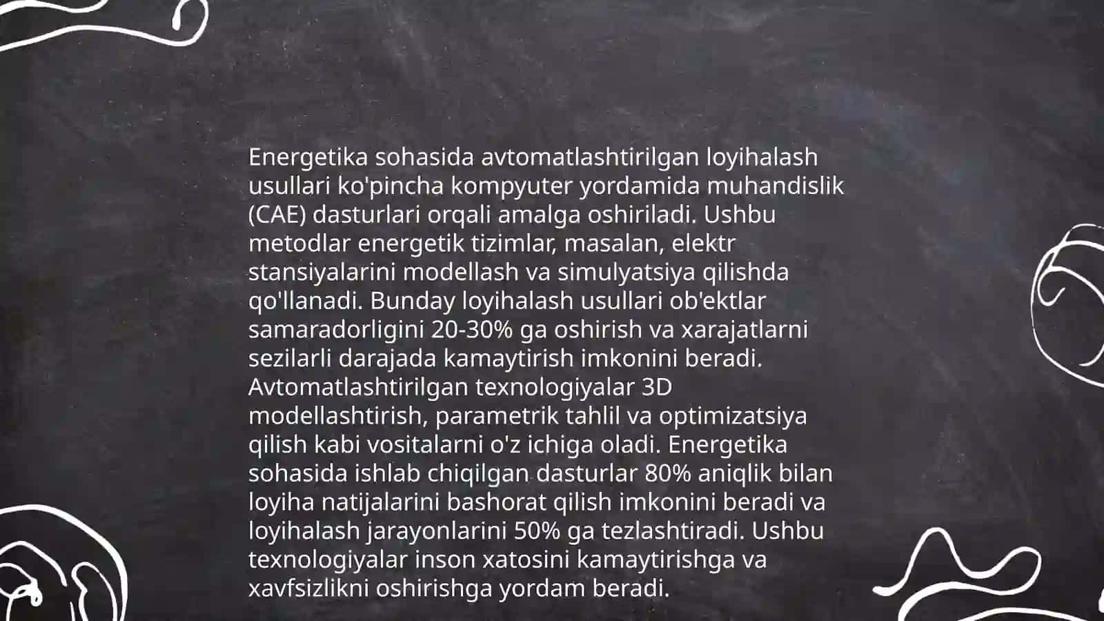 Mexanika sohasida avtomatlashtirilgan loyihalash tizimlari 4