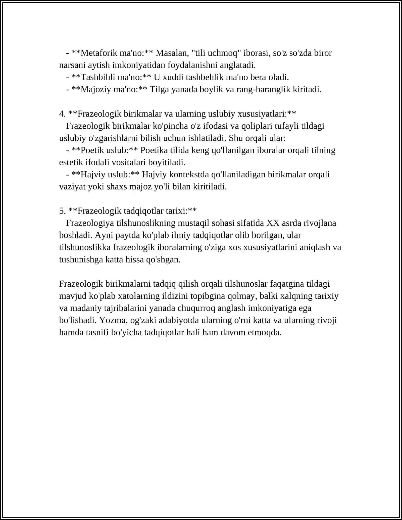 FRAZEOLOGIYA.FRAZEOLOGIK EKVIVALENTLIK HODISASI 4