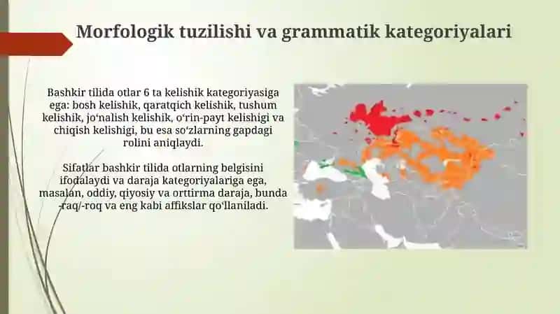 Bashkir tilining grammatikasi 4
