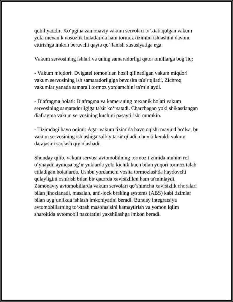 TORMOZLARNING BOSHQARISHNING YORDAMCHI USKUNALARI 4