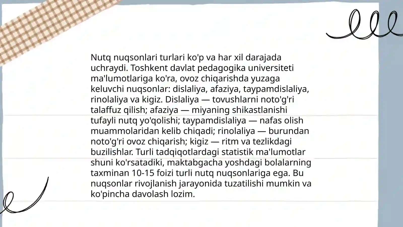 Logopediya,nutqida nuqsoni bor bolalar haqida 4