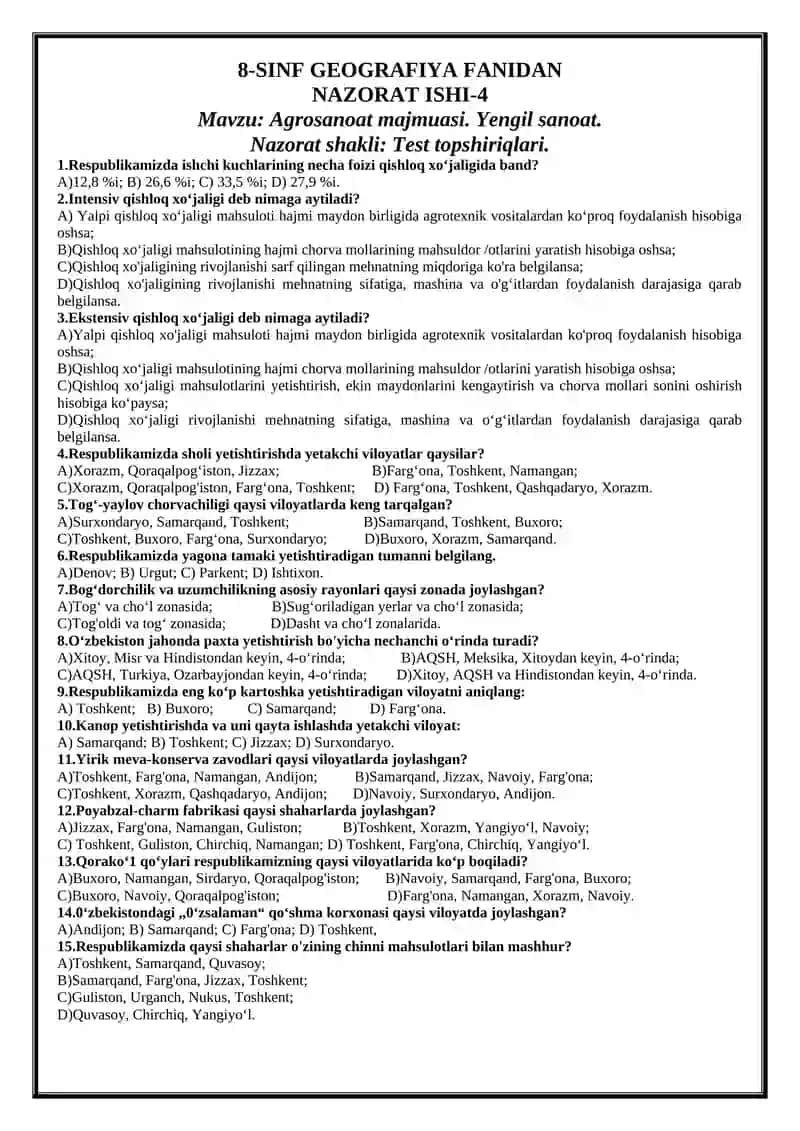 8-SINF GEOGRAFIYA FANIDAN NAZORAT ISHI-1 4