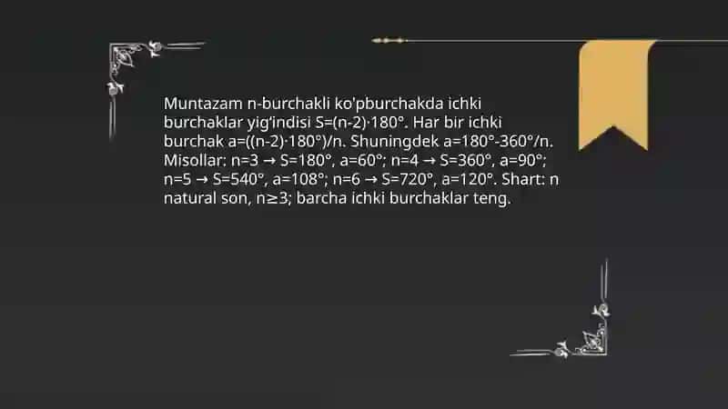 Muntazam kópyoqlilar 4