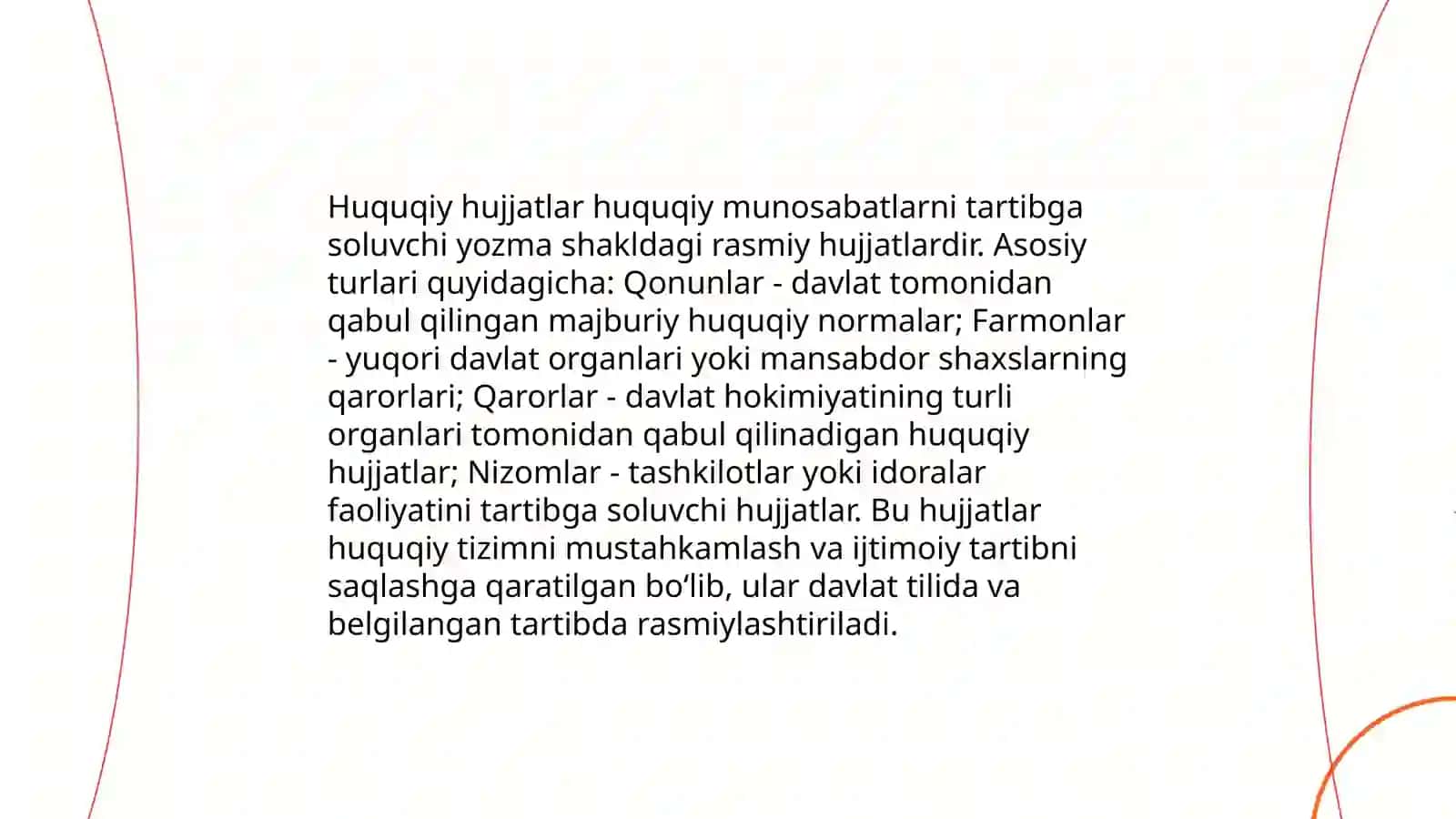 Hujjatlarning paydo bòlishi va tarixi by Djalilova Oyshaxon Zafar qizi 4