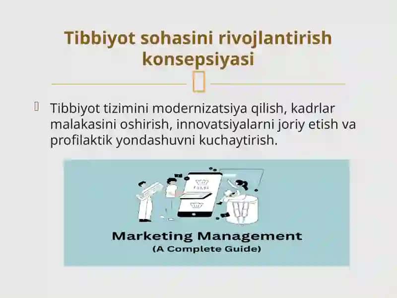 O‘zbekiston Respublikasi tibbiyot sohasining rivojlanish strategiyasi va boshqaruv tuzilmasi 4