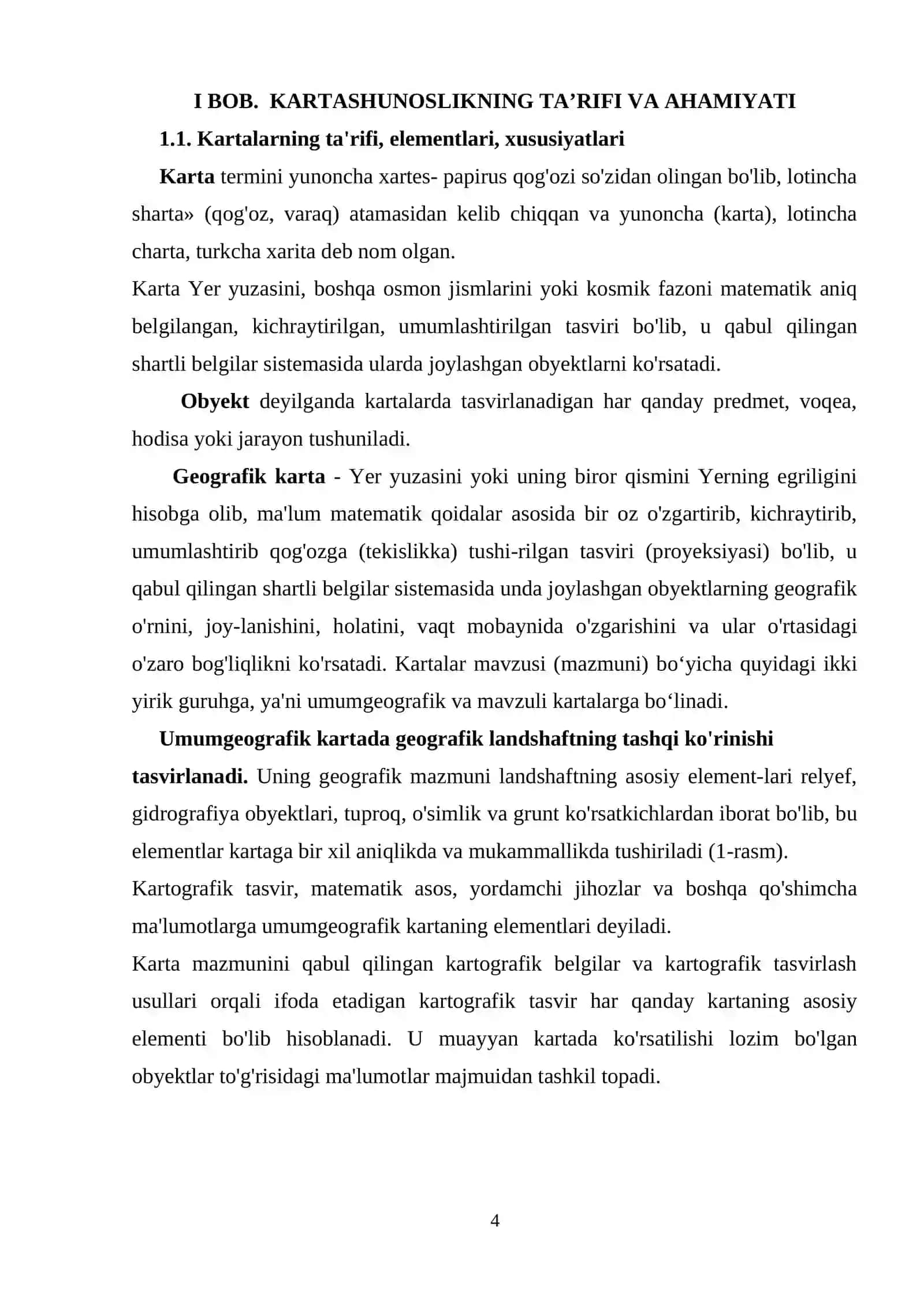 kartashunoslik kurs ishi 4