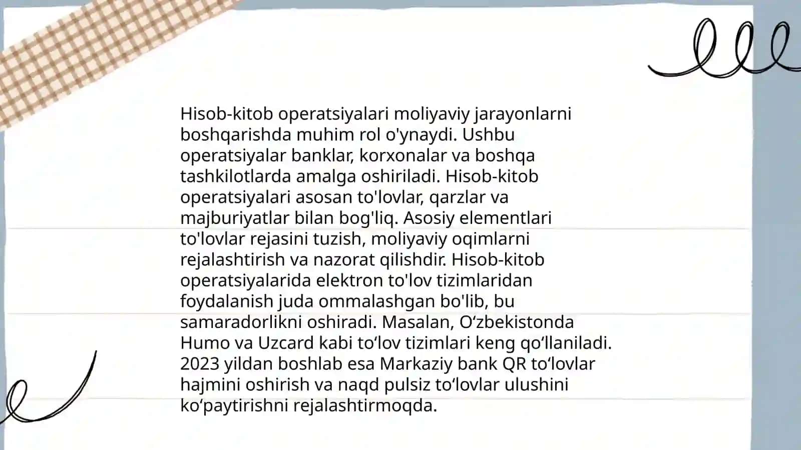 Ichki bank operatsiyalari hisobi va auditi 4