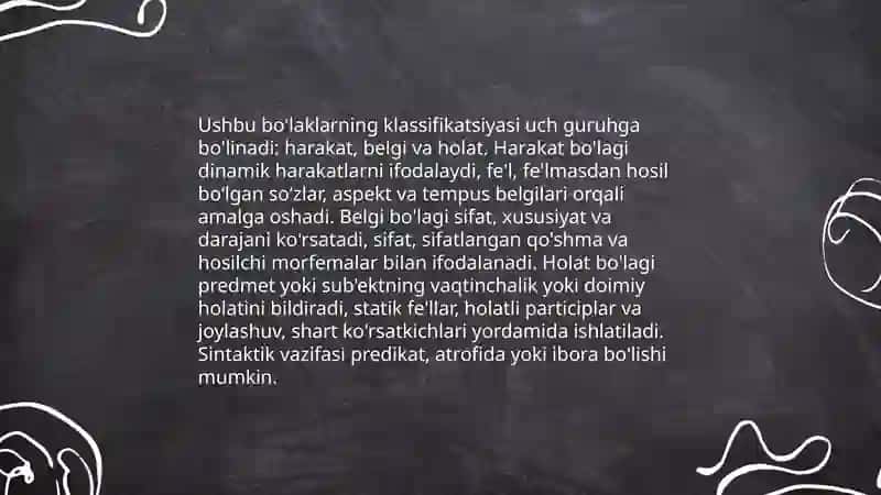 Harakat va belgi ifodalovchi bo'lak uslubiyati 4