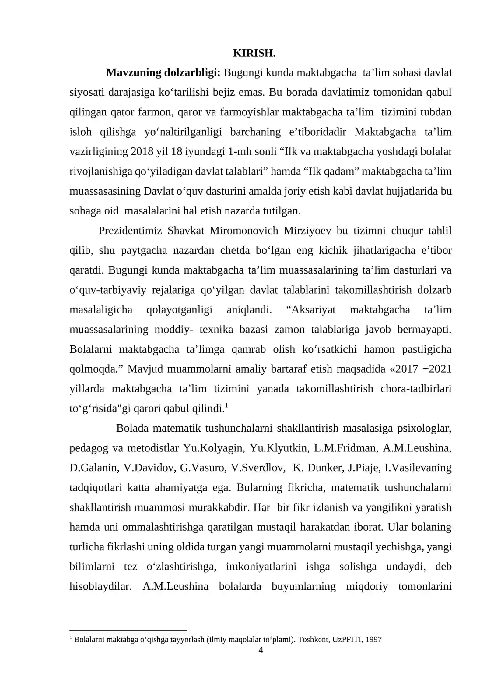 MATEMATIK TASAVVURLARNI SHAKLLANTIRISH NAZARIYASI VA TEXNOLOGIYALARI 4