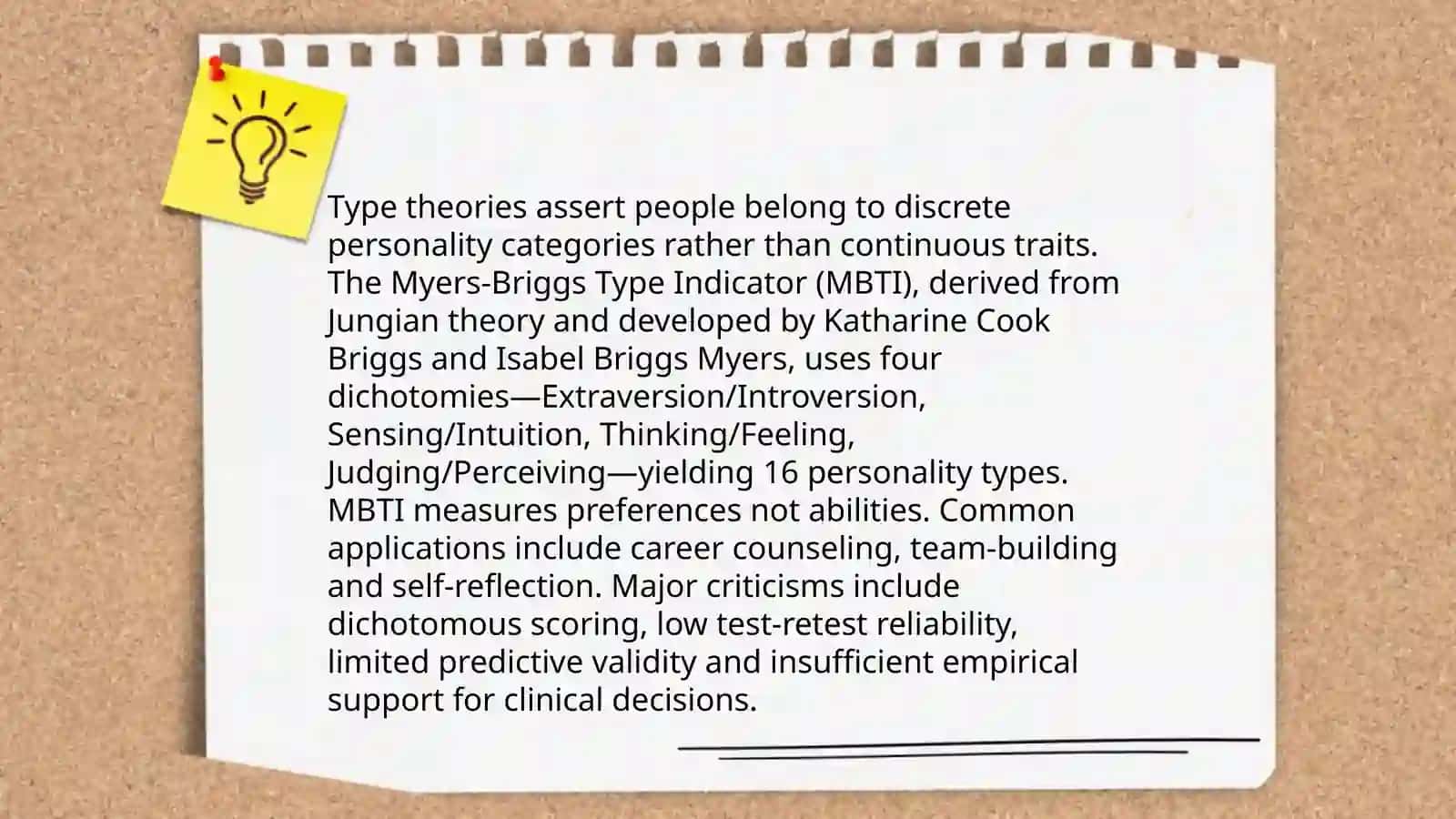 Trait theory and the Big Five 4