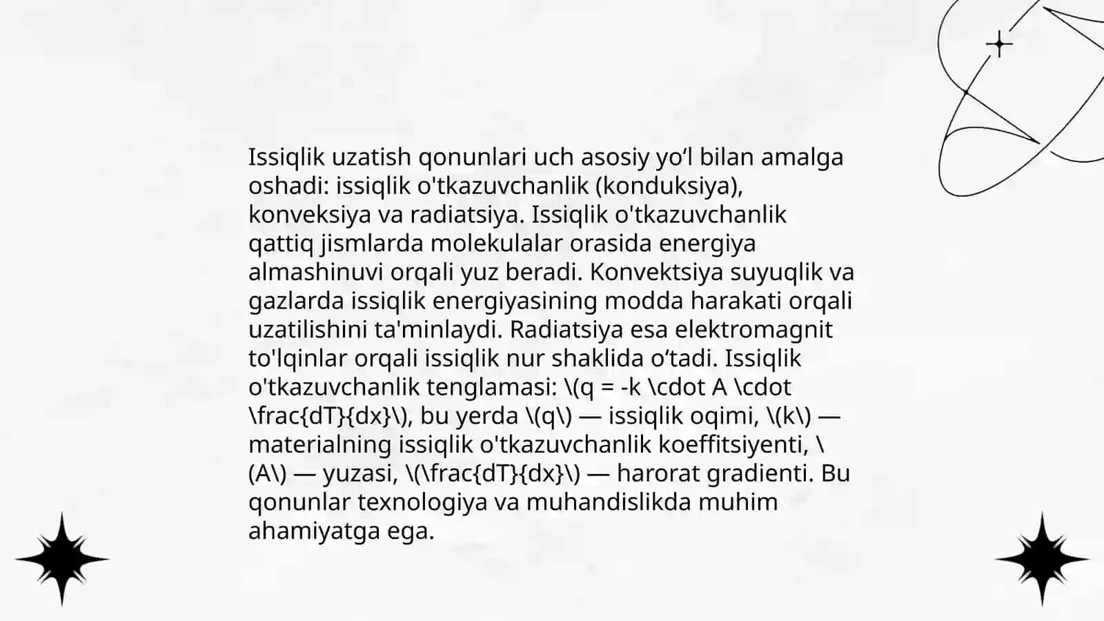 Qaynashda issiqlik otkazuvchanlik 4