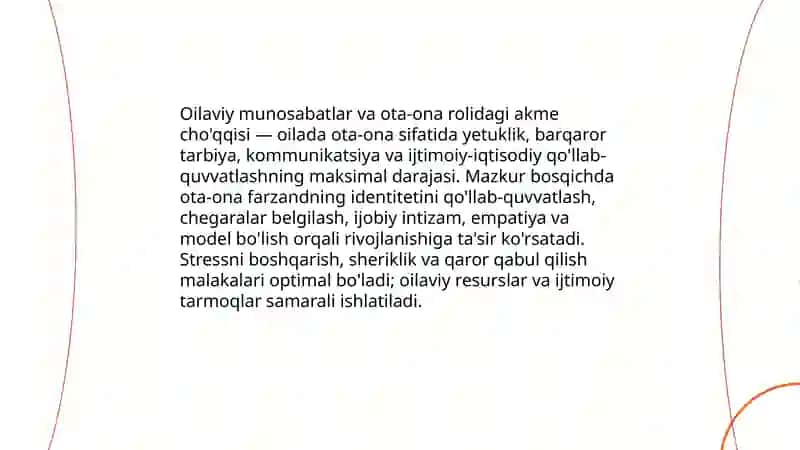Inson rivojlanishining akme cho'qqilari 4