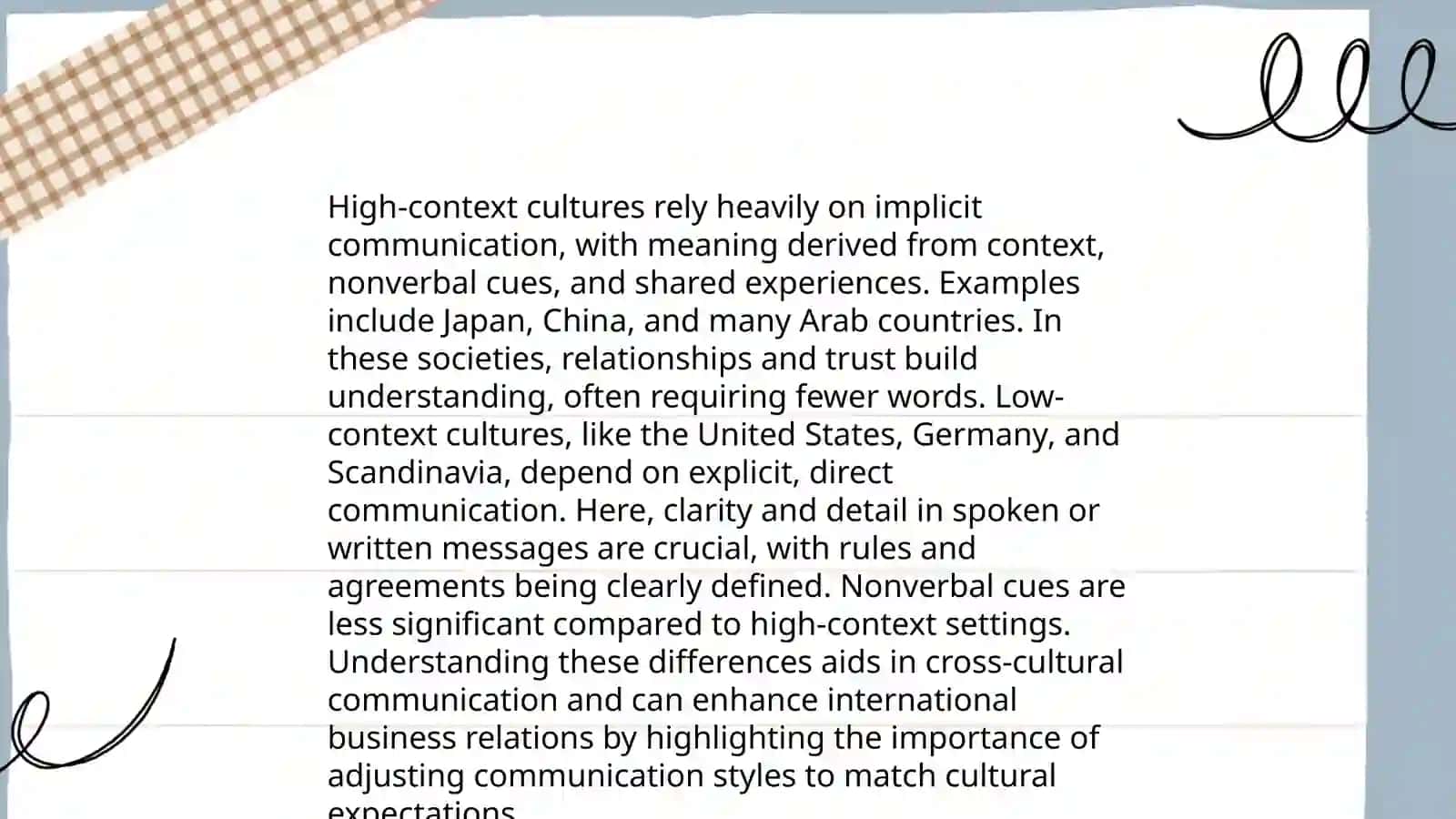 Cross-cultural communication 4