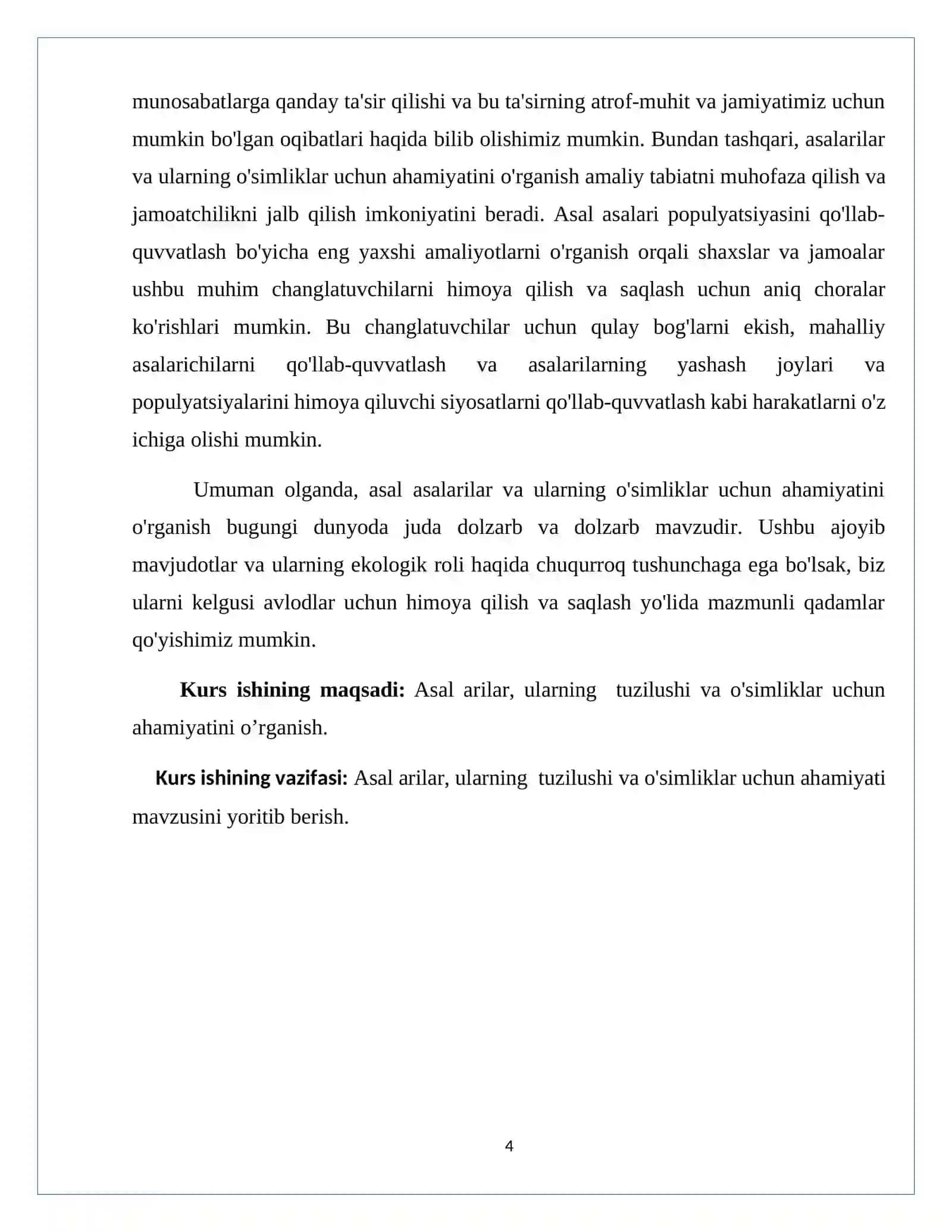 Asalarilarning hayratlanarli tuzilishi 4