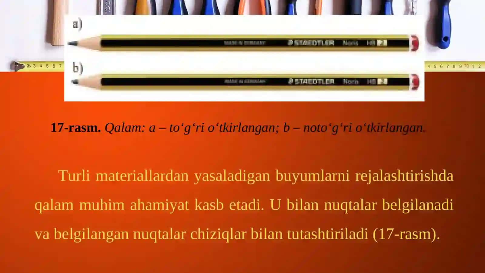 Yog‘och va taxta materiallardan tayyorlanadigan buyumlarning aniq o‘lchamli va sifatli chiqishi 4