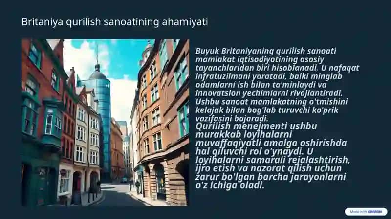 Britaniya Qurilish Sanoati 4