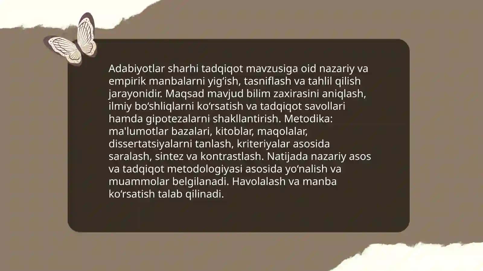 Tadqiqot va uni Olib borish jarayonlari 4