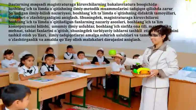 Ta'lim va tarbiya nazariyasi va metodikasi (boshlang'ich ta'lim) 4
