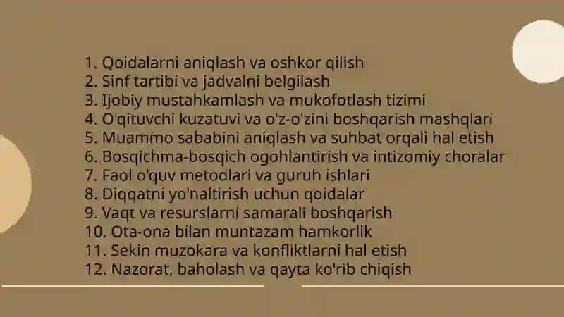 O'quv tajriba maydonida o'tkaziladigan biror mavzuga bir soatlik dars ishlanma yozish 4