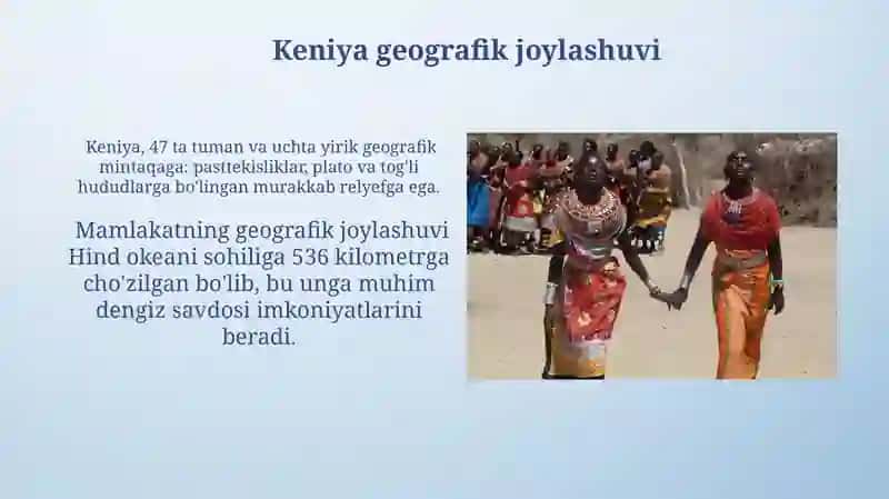 Keniya iqtisodiyoti va madaniyati 4