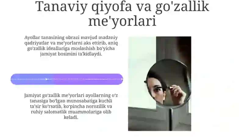 Ayol jamiyat ko'zgusi 4