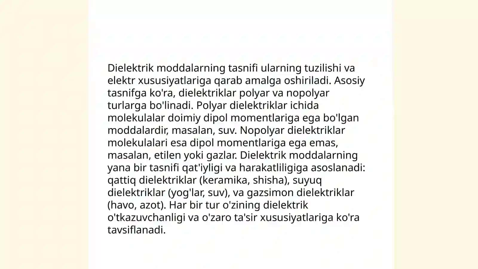 Dielektrik materiallar 4