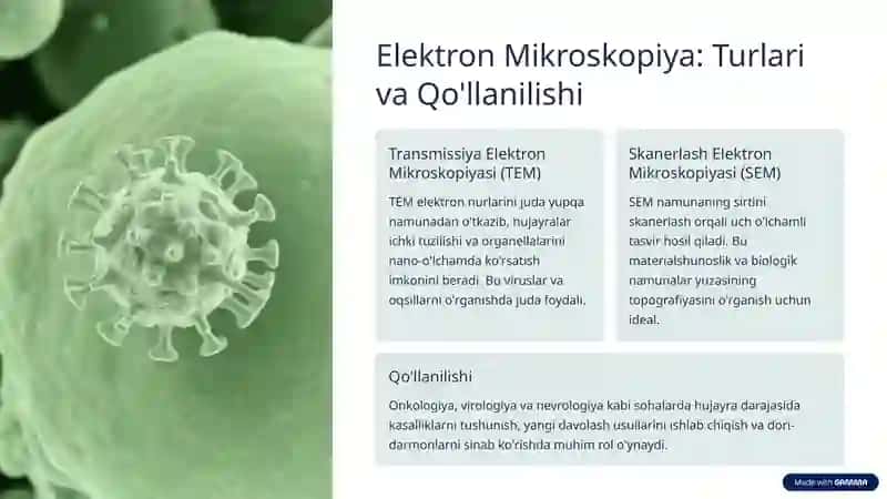 Tibbiyotdagi Zamonaviy Mikroskoplar 4
