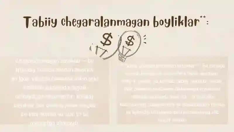 Chegaralanmagan resurslar 4