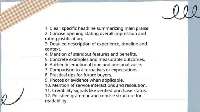How to Write a Five-star Review 4