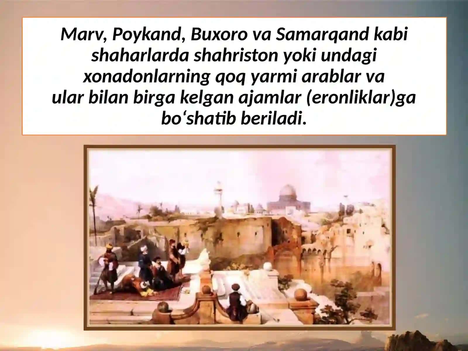 Movarounnahrda islom dinining yoyilishi 4