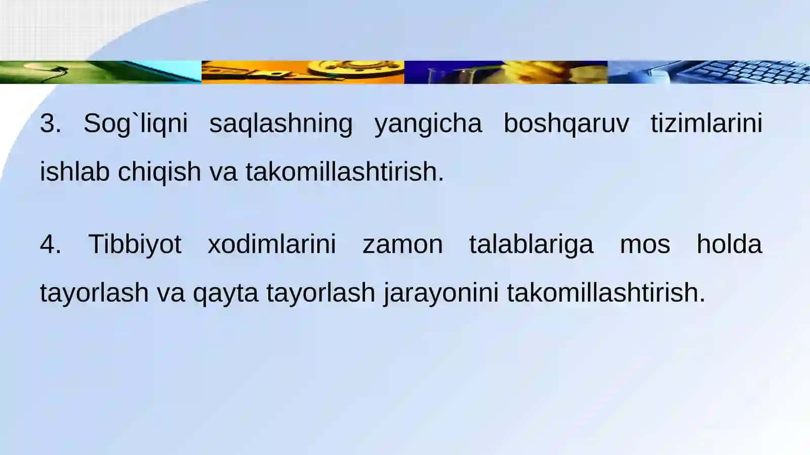Jamoat salomatligi va sog`liqni saqlashni boshqarish 4