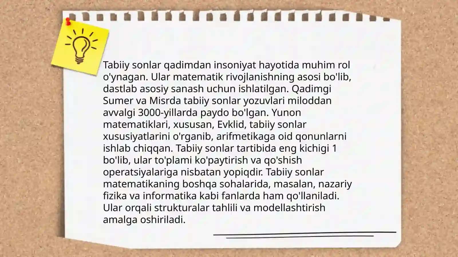 Tabiiy sonlar va ularning xossalari 4