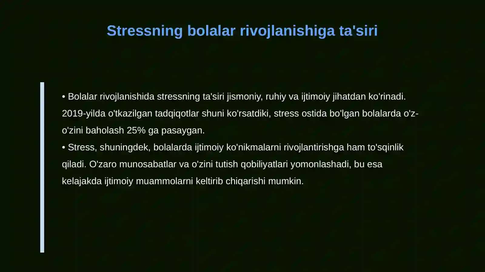 Stress nazariyasi va bolalar psixologiyasi 4