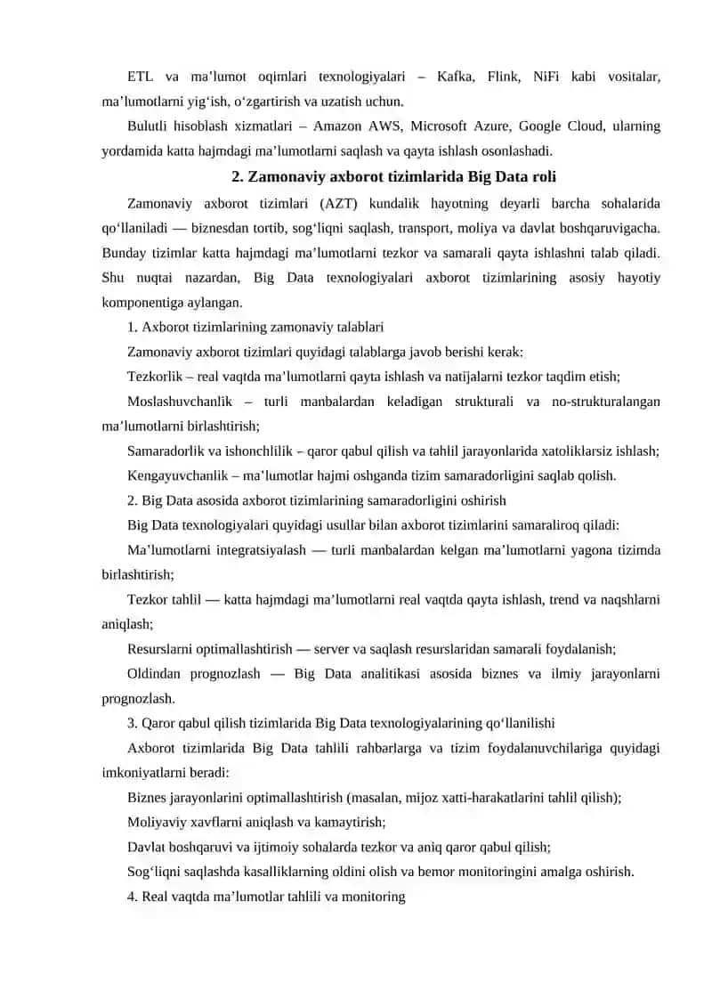 Big Data texnologiyalari 4