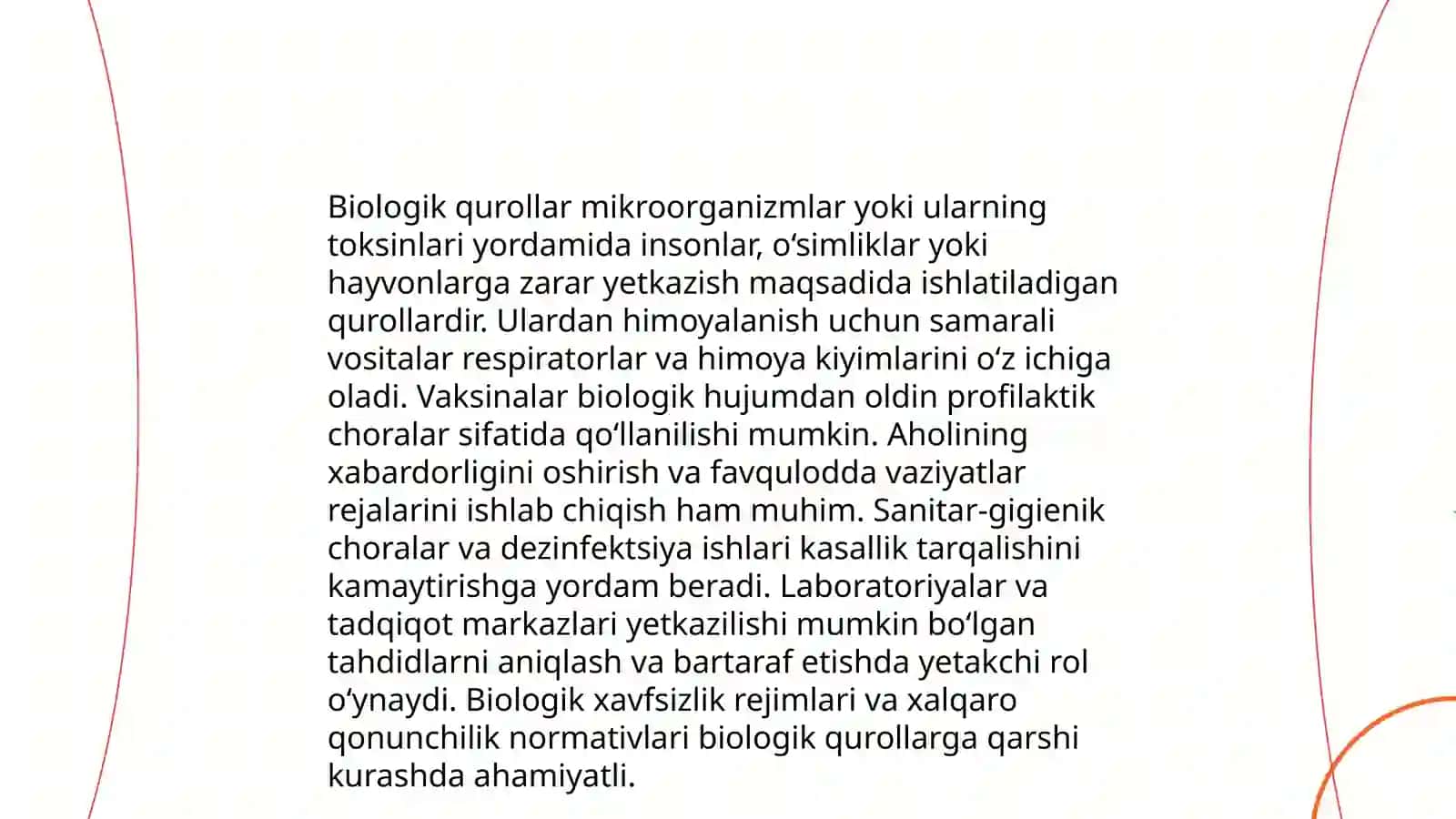 Aholini ommaviy qirg‘in qurollardan himoya qilish 4