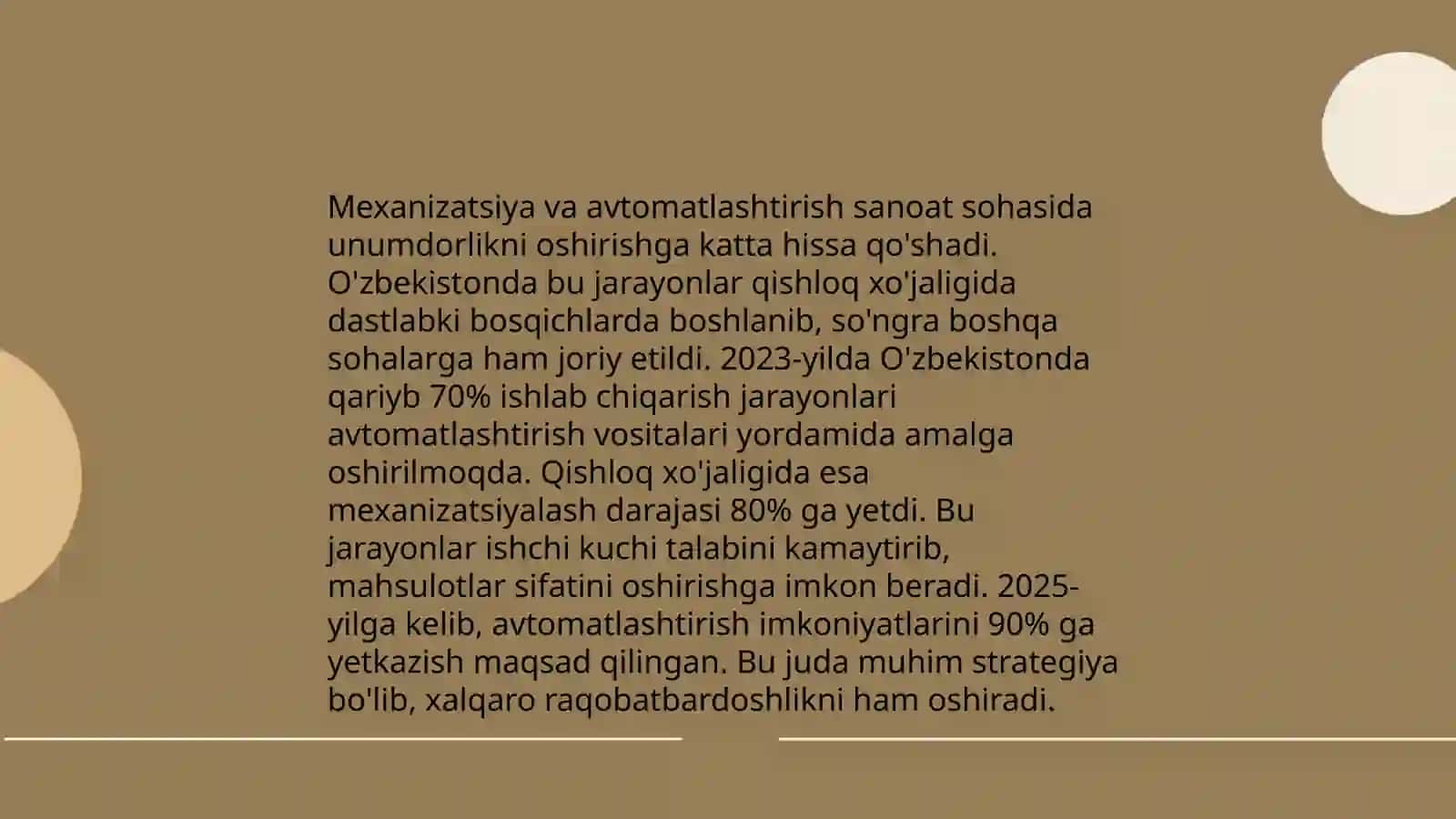 Ishlab chiqarishning boshlang'ich bosqichi 4
