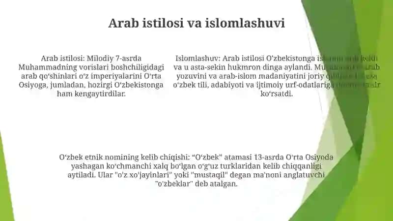 O‘zbek Etnik Nomini Kelib Chiqishi Tarixi Xususida 4