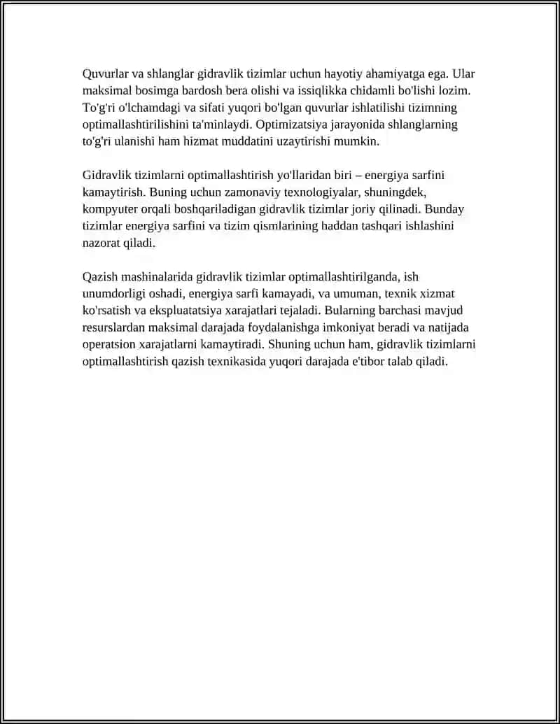 QAZISH. MASHINALARIDA. ISHLATILADIGAN. YECHIMLAR 4