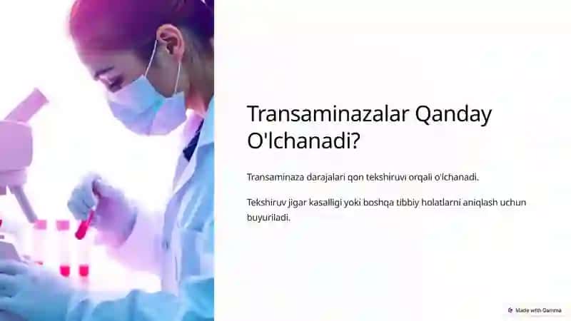 Transaminazalar: Klinikahamiyati 4
