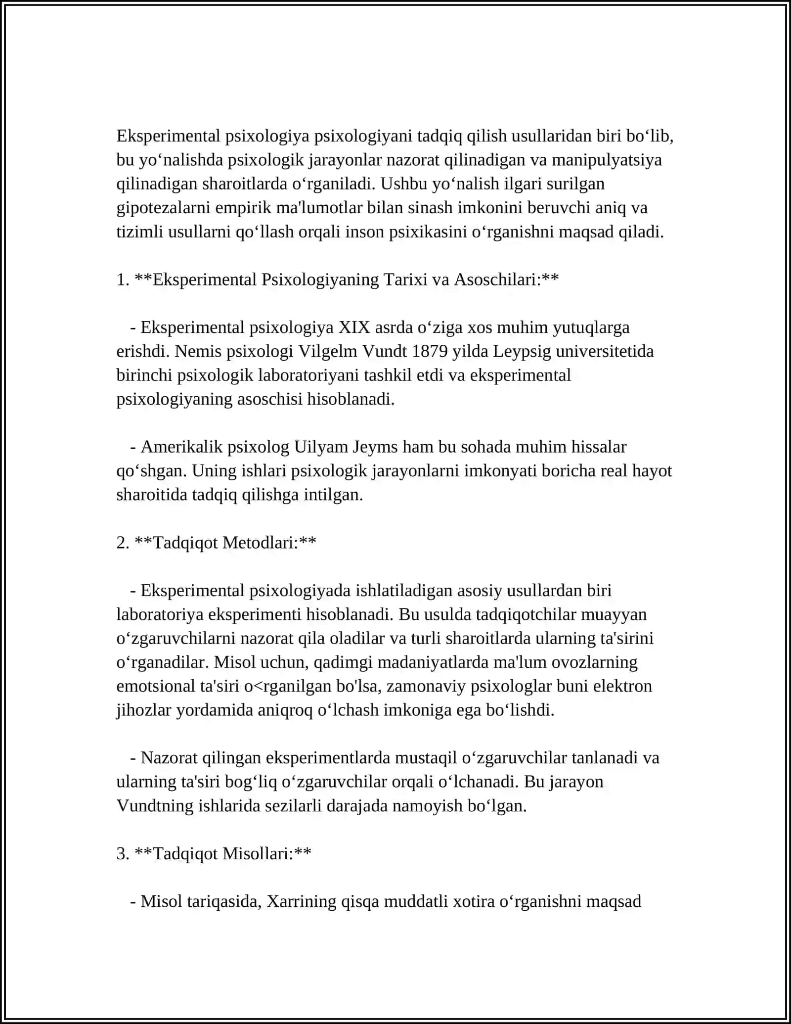 PSIXOLOGLARNING TADQIQOT FAOLIYATI 4