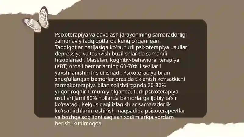 Davolash jarayonining psixologiyasi 4