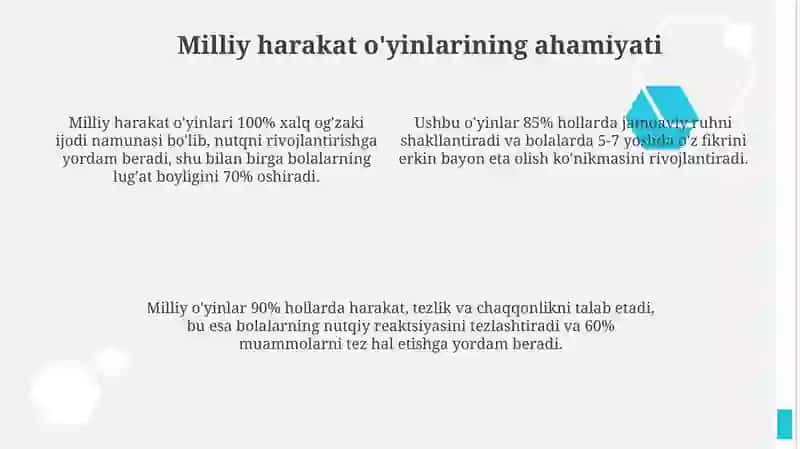 Nutqni rivojlantiruvchi milliy harakatli oʻyinlarni oʻrgatish 4